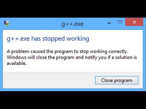 Setup exe has stopped working